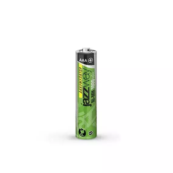 Аккумулятор AAA/HR03 NI-MH 1000мА.ч предзаряженный BL-2 (блист.2шт) JAZZway 5007932