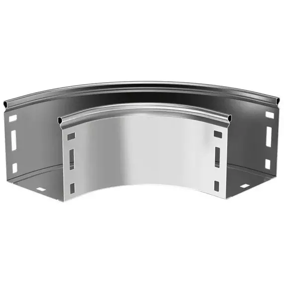 Угол для лотка плавн. 90град. тип Г01 ESCA 100х100мм IEK CPG01-0-90-100-100