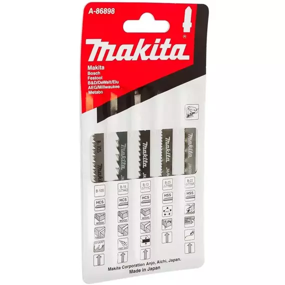 Пилка лобзиковая Super Express (уп.5шт) Makita A-86898