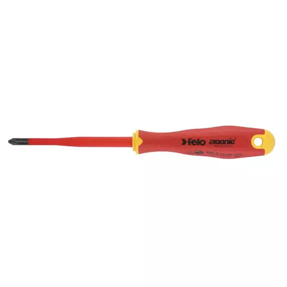Отвертка диэлектрическая PH 2 +/- Slim Ergonic Felo 41629390