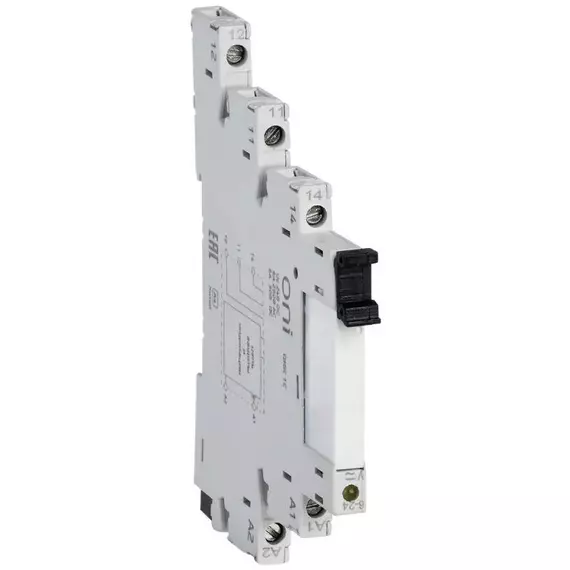 Реле интерфейсное ORK с розеткой 1C 24В DC ONI ORK-1-1C-DC24V