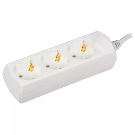 Удлинитель 3х5м с заземл. 10А 250В У03 GENERICA 2P+PE 3х1кв.мм IEK WYP10-10-03-05-Z-G