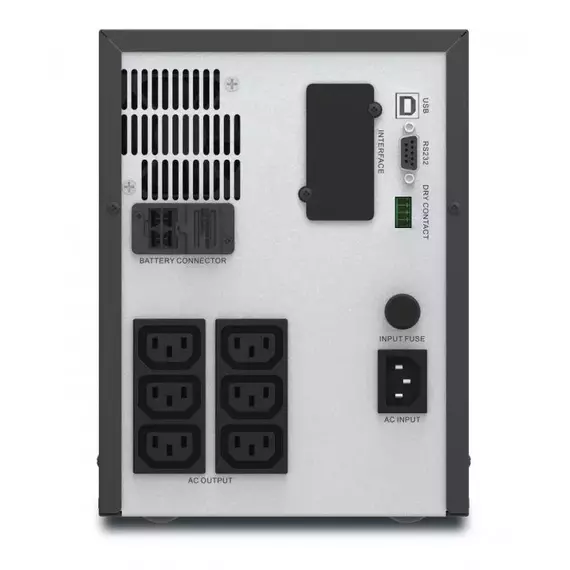 Источник бесперебойного питания APC Easy UPS SMVS 2000В.А 230В SchE SMVS2000CAI, изображение 3