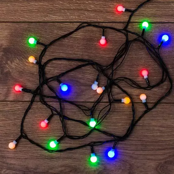 Гирлянда светодиодная "Цветные Шарики" 2.8м 20LED мультиколор Neon-Night 303-060