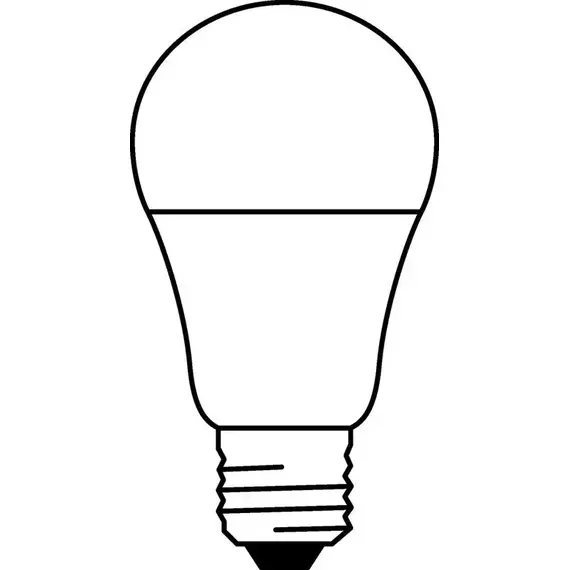 Лампа светодиодная LED Value LVCLA60 7SW/865 грушевидная матовая E27 230В 10х1 RU OSRAM 4058075578791, изображение 2