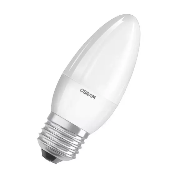 Лампа светодиодная LED Value LVCLB75 10SW/830 свеча матовая E27 230В 10х1 RU OSRAM 4058075579538