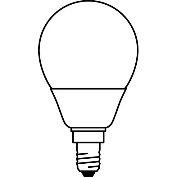 Лампа светодиодная LED Value LVCLP60 7SW/865 шар матовая E14 230В 10х1 RU OSRAM 4058075579682, изображение 2