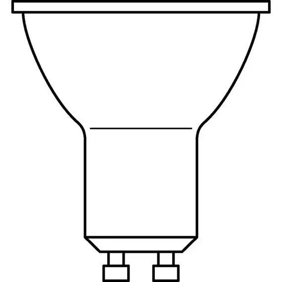 Лампа светодиодная LED Value LVPAR1650 6SW/865 230В GU10 10х1 RU OSRAM 4058075581500, изображение 2