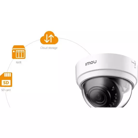 Видеокамера IP Dome Lite 2MP 3.6-3.6мм IPC-D22P-0360B-imou корпус бел. IMOU 1189570, изображение 2