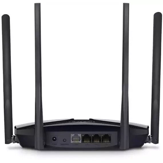Роутер беспроводной MR70X AX1800 10/100/1000BASE-TX черн. MERCUSYS 1511785, изображение 2