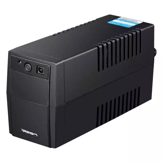 Источник бесперебойного питания Back Basic 1050 Euro 600Вт 1050В.А черн. IPPON 403409, изображение 3