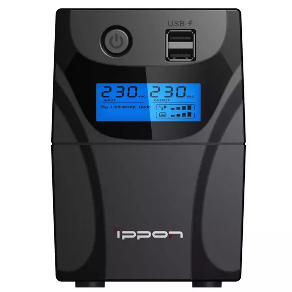 Источник бесперебойного питания Back Power Pro II 800 480Вт 800В.А черн. IPPON 1030309, изображение 2