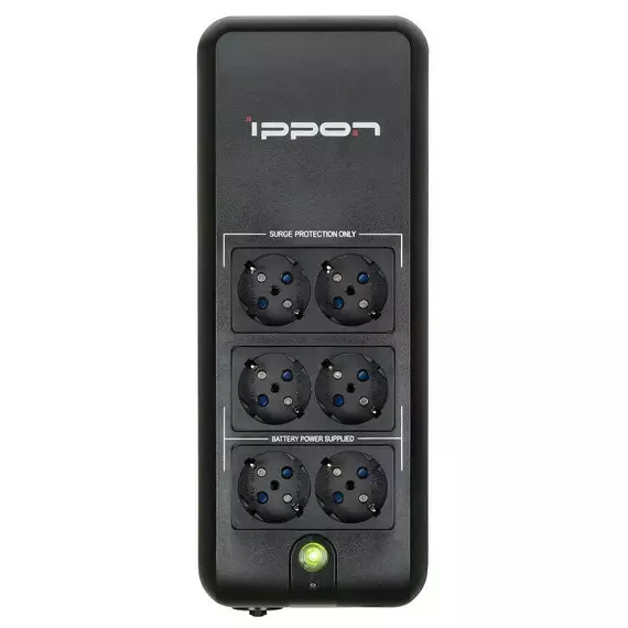 Источник бесперебойного питания Back Verso 800 420Вт 800В.А черн. IPPON 751623, изображение 2