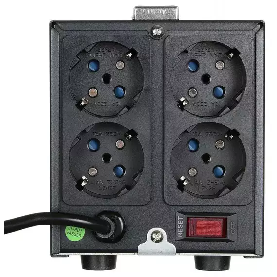 Стабилизатор напряжения AVR-2000 1200Вт 2000В.А IPPON 551689, изображение 4