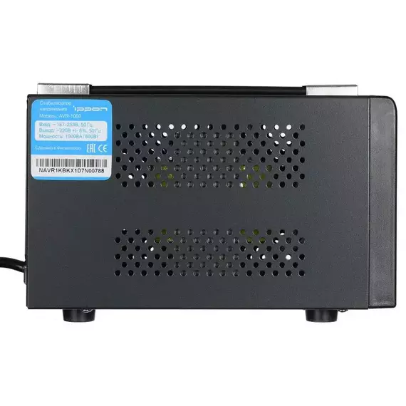 Стабилизатор напряжения AVR-2000 1200Вт 2000В.А IPPON 551689, изображение 5