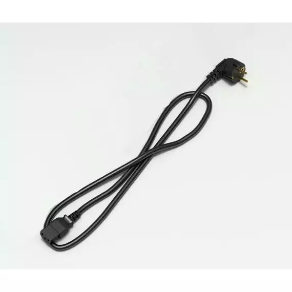 Шнур питания R-10-Cord-C13-S-1.8 C13-Schuko проводник. 3х1кв.мм 1.8м 220В 10А черн. Rem 892854, изображение 2
