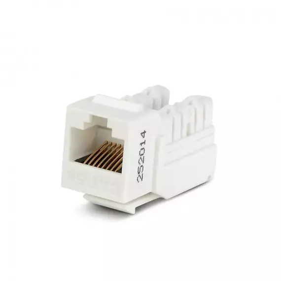 Вставка KJNE-8P8C-C5e-90-WH Keystone Jack RJ45(8P8C) кат. 5e 110 IDC зад. с помощью NE-TOOL бел. Hyperline 46653, изображение 6