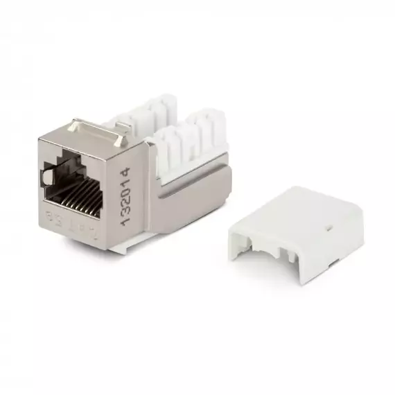 Вставка KJNE-8P8C-C5e-90-SH-F-WH RJ45(8P8C) кат. 5e экран. 110 IDC заделка с помощью NE-TOOL бел. Hyperline 46659, изображение 5