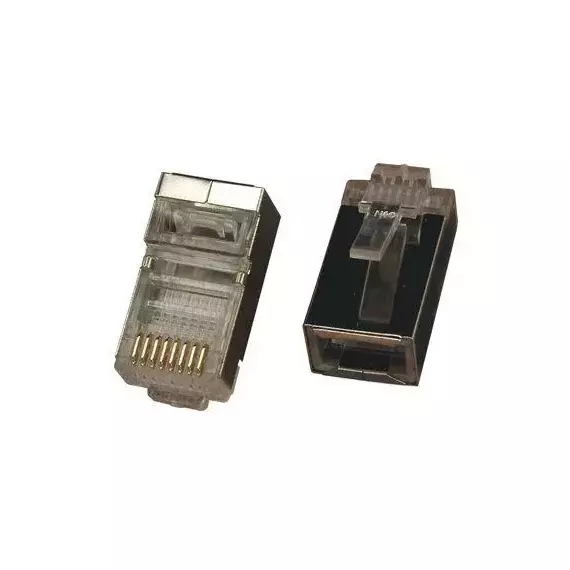 Джек комп. RJ45 8P-8C кат.5е (с экраном) (уп.100шт) REXANT 05-1023, изображение 2