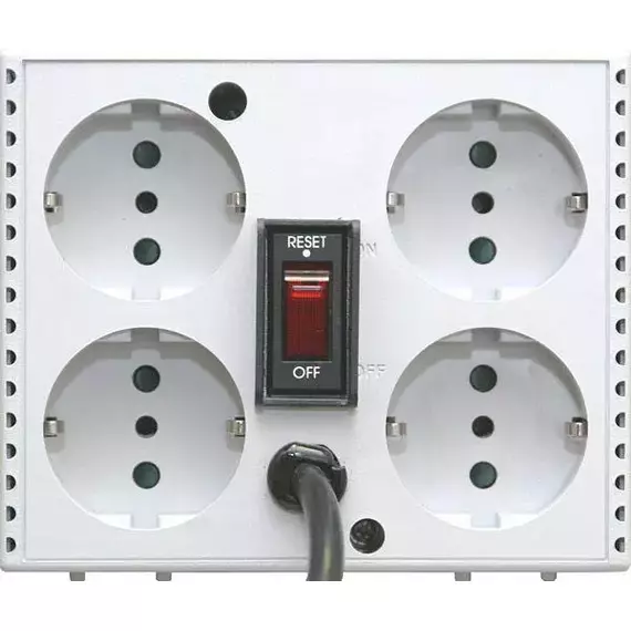 Стабилизатор напряжения TCA-1200 600Вт 1200В.А бел. POWERCOM 95255, изображение 3