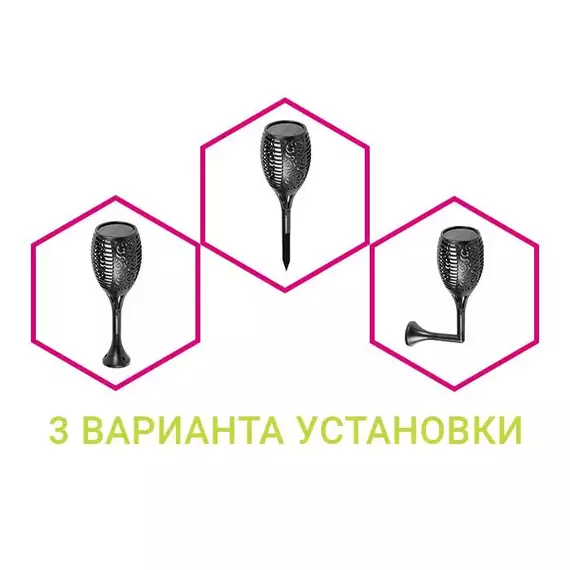 Светильник светодиодный SLR-S06 72LED 78см солнечный; эффект факела ФАZА 5034266, изображение 4