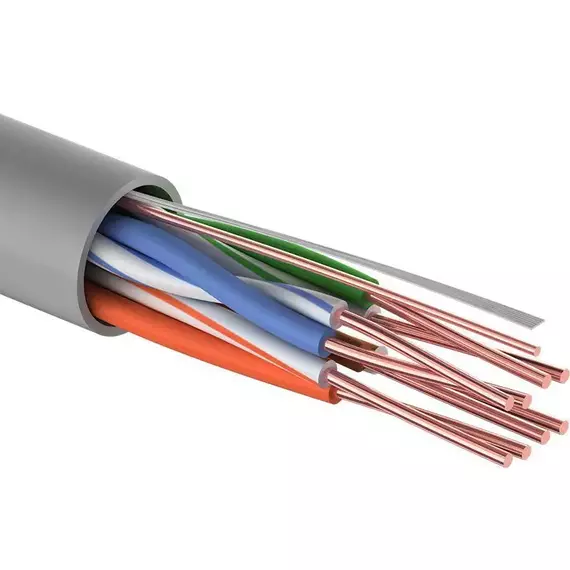 Кабель UTP 4х2х26AWG кат.5 омедн. алюм. (уп.305м) PROCONNECT LIGHT 01-0048-3, изображение 2