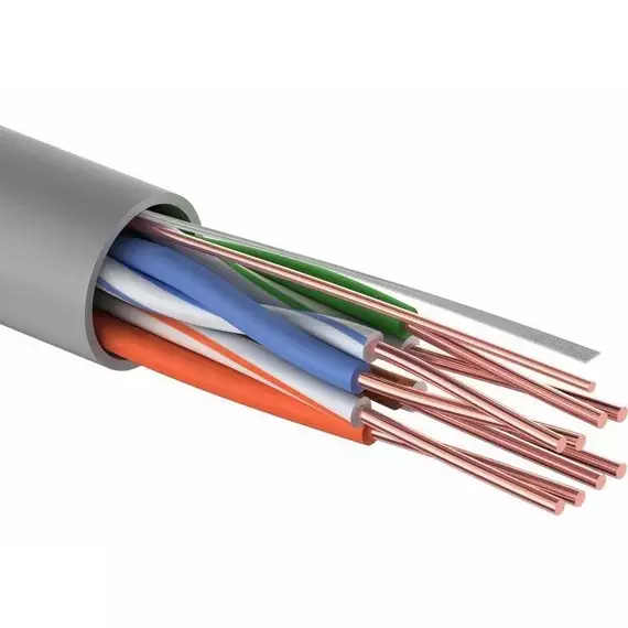 Кабель UTP 4х2х26AWG кат.5 омедн. алюм. (уп.305м) PROCONNECT LIGHT 01-0048-3, изображение 4