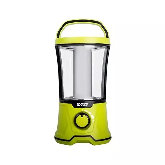 Фонарь кемпинговый AccuF5-L20W-gn 40х0.5Вт SMD 440лм аккумулятор 2000мА.ч 2 режима: 100проц. 2ч/10проц. 13ч индикатор зарядки диммер зел. ФАZА 5015883