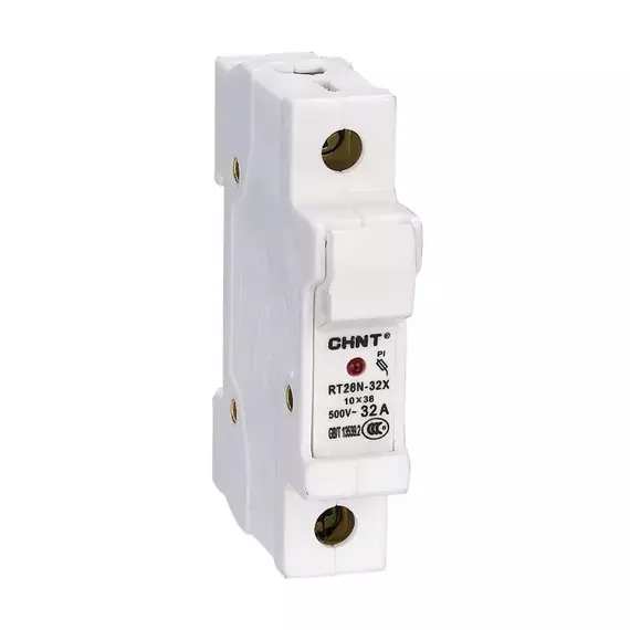 Держатель плавких вставок с индикацией RT28N-32X 10х38 1П CHINT 520347