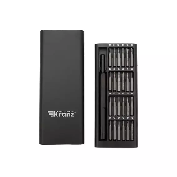 Набор отверток для точных работ RA-03 25 предметов Kranz KR-12-4753, изображение 4
