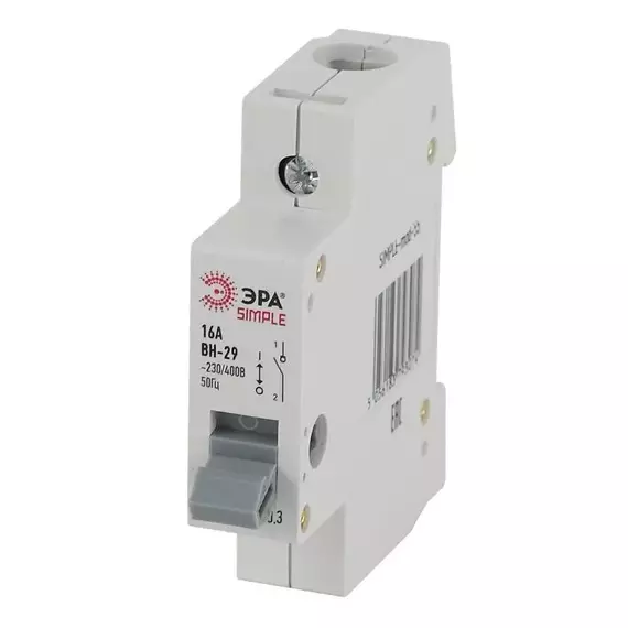 Выключатель нагрузки 1п 25А ВН-29 SIMPLE-mod-56 ЭРА Б0039246