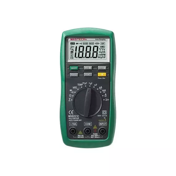 Мультиметр универсальный MS8221C Mastech 13-2056, изображение 4
