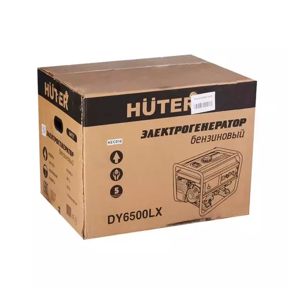 Бензогенератор DY6500LX 1ф 5000Вт электростартер HUTER 64/1/7, изображение 7