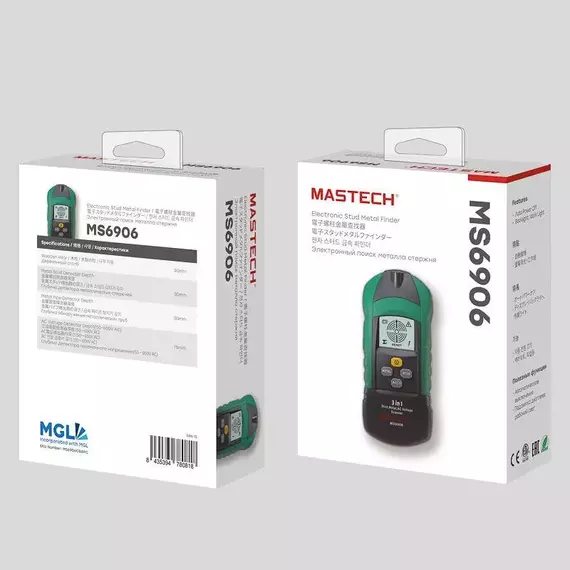 Детектор металла MS6906 Mastech 13-1210, изображение 2