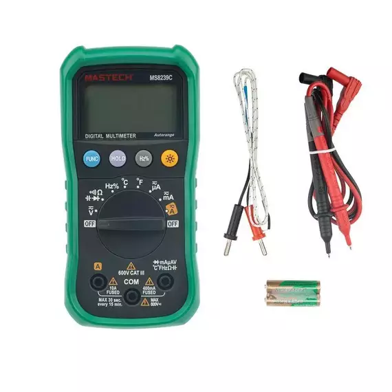 Мультиметр профессиональный MS8239C Mastech 13-2020, изображение 5