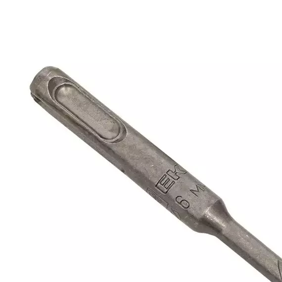Бур по бетону SDS-plus 6х160мм 2 резца 4S спираль Master EKF db-6-160-2x4, изображение 3