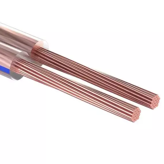 Кабель Stereo 2х1.00 прозр. BLUELINE (уп.5м) Rexant 01-6205-3-05, изображение 3