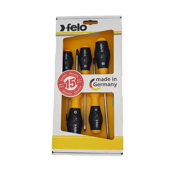 Набор отверток SL/PH 5 предметов Felo 90095148, изображение 4