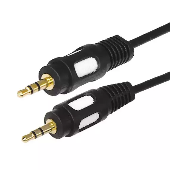 Шнур 3.5 Stereo Plug - 3.5 Stereo Plug 1.5м (GOLD) Rexant 17-4112, изображение 3