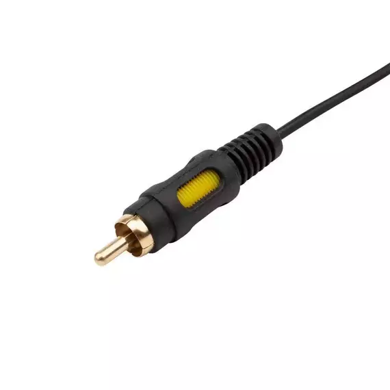 Шнур 3.5мм 4C Plug - 3RCA Plug 1.5м (GOLD) Rexant 17-4412, изображение 2