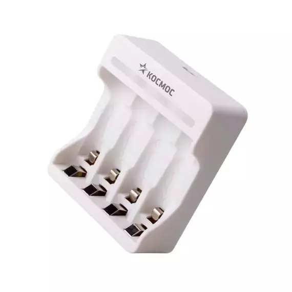 Зарядное устройство для аккумуляторных батареек KOC803USB AA; AAA 4 слота КОСМОС KOC803USB