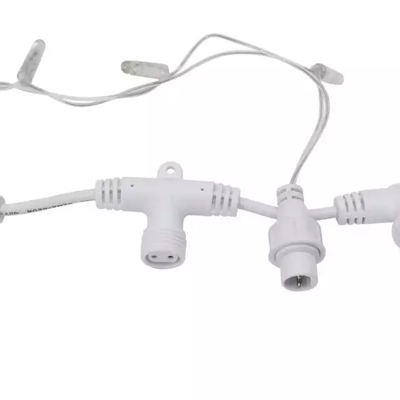 Гирлянда светодиодная "Светодиодный Дождь" 2х3м 448LED бел. 27Вт 230В IP65 постоян. свечение провод прозр. Neon-Night 235-155-6, изображение 8