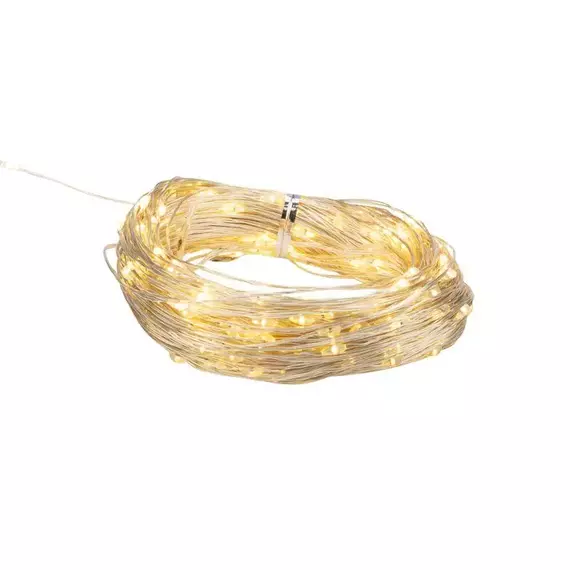 Гирлянда светодиодная "Роса" 30м 300LED тепл. бел. 3.6Вт IP44 с трансф. Neon-Night 303-216, изображение 5