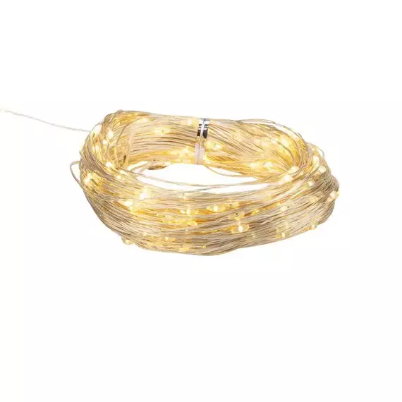 Гирлянда светодиодная "Роса" 20м 200LED тепл. бел. 3.6Вт IP44 с трансф. Neon-Night 303-206, изображение 7