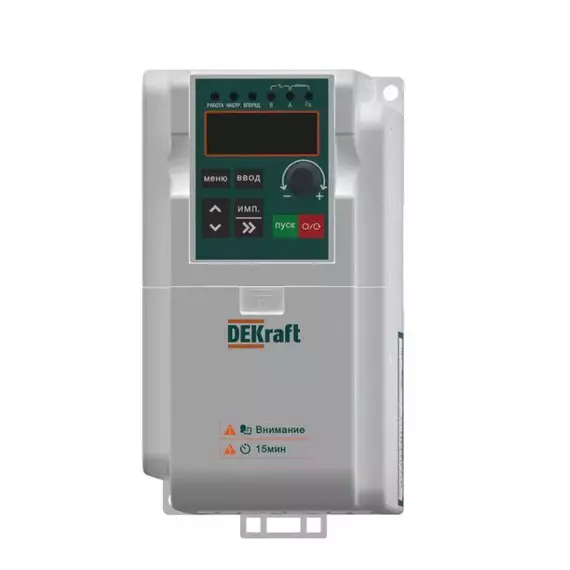 Преобразователь частоты DEKV060 0.75кВт 220В 1ф SchE DEKV060G0R75S2