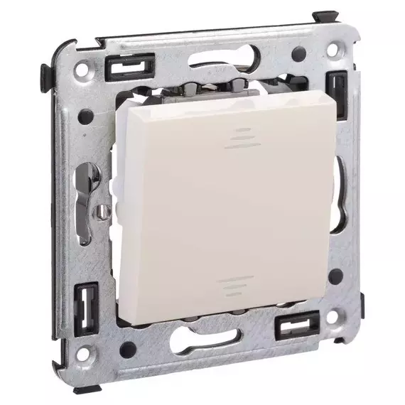 Инвертор 1-кл. 2мод. СП Avanti "Ванильная дымка" 16А IP20 беж. DKC 4405123, изображение 2