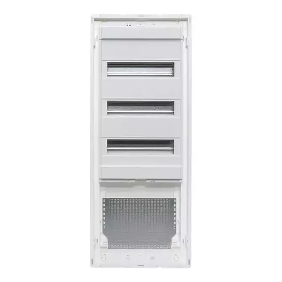 Основание комбинированного щита Nova 3 DIN-рейки + 1 монтаж. плата 5 габарит IP40 PROxima EKF nv-cbase-3+1, изображение 4