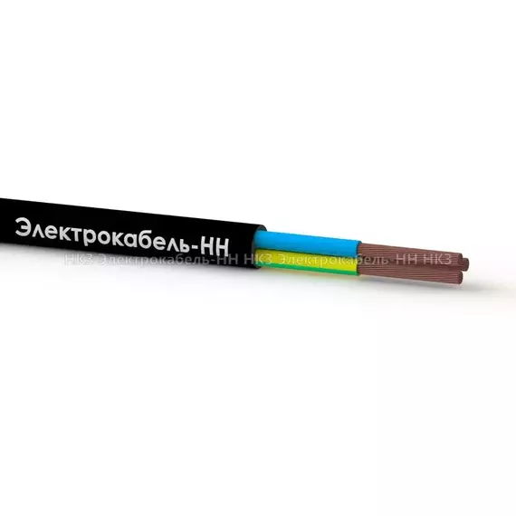 Провод ПВС 3х0.75 Ч 380В (уп.100м) ЭЛЕКТРОКАБЕЛЬ НН 00-00021678