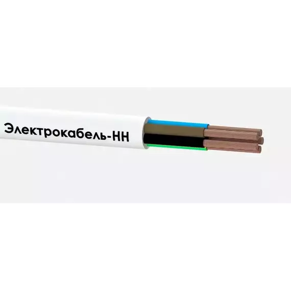 Провод ПВС 5х1.5 Б 380В (уп.100м) ЭЛЕКТРОКАБЕЛЬ НН 00-00021808