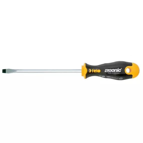 Отвертка Ergonic плоская шлицевая 5.5х1.0х125 Felo 40055410
